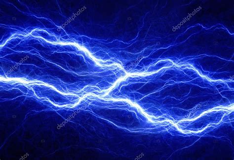 Blue Electricity Background