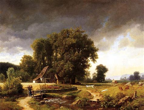 Westphalian Landscape, 1855 - Albert Bierstadt - WikiArt.org