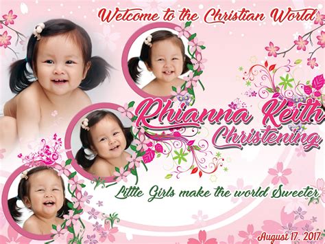 PINK AND FLORAL DESIGN TARPAULIN - Get Layout