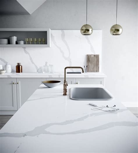 Silestone® Bianco Calacatta_countertops_backsplash | Cosentino Scandinavia