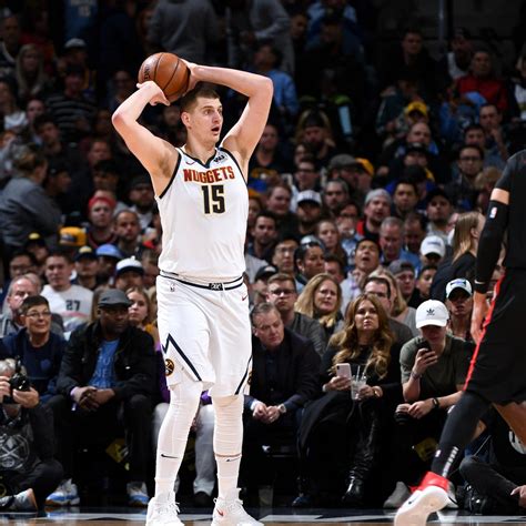 Nikola Jokic Leads Nuggets to Game 1 Win vs. Blazers Despite Damian ...