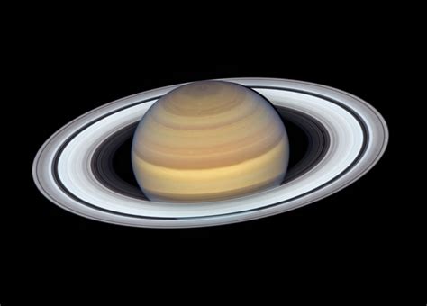 NASA's Hubble Space Telescope Captures Surreal Image of Saturn and Its ...