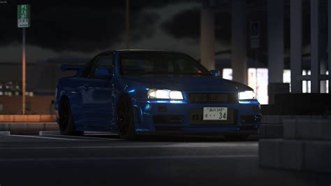 Download Modified Nissan Skyline Gtr R34 Wallpaper | Wallpapers.com