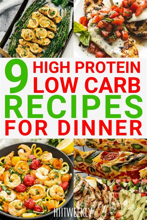 9 High Protein Low Carb Recipes For Faster Fat Loss | HIIT WEEKLY