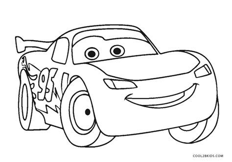 Printable Lightning McQueen Face