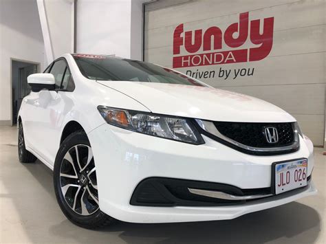 Used 2015 Honda Civic Sedan EX w/manual transmission, LOW KM at Fundy ...