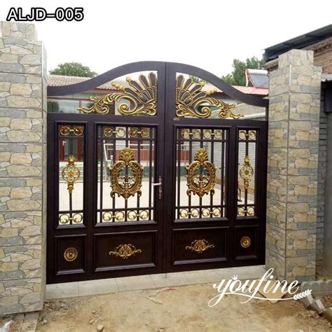 Modern Aluminum Gate Main Entrance Design for Sale ALGD-005 - YouFine