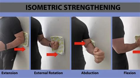 Isometric Shoulder Flexion Exercise