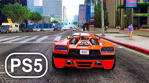 GTA 5 PS5 Gameplay Car Chase 4K ULTRA HD - Grand Theft Auto 5 - YouTube