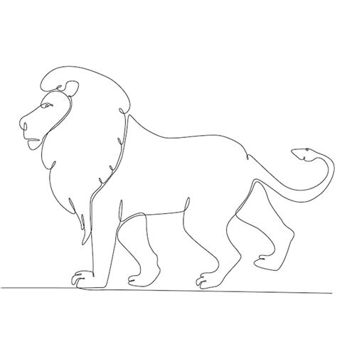 Details more than 81 animal sketch lion - seven.edu.vn