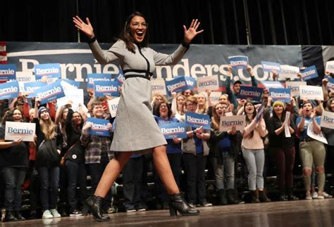 AOC Is Campaigning For Bernie Sanders In Iowa And Voters Are Falling In ...