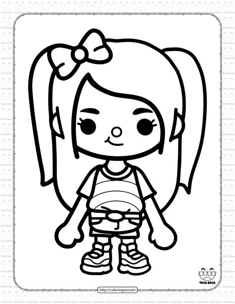 Printable Toca Life Coloring Pages (Updated 2024)