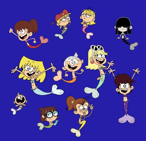 The Loud House: Mermaids by Jacob-Van-Antwerp on DeviantArt