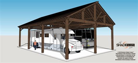 Rv Storage Building Plans Luxury Easily Build Your Own Carport Rv Cover ...