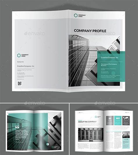 Bashooka 30 Awesome Company Profile Design Templates Web Graphic Design ...