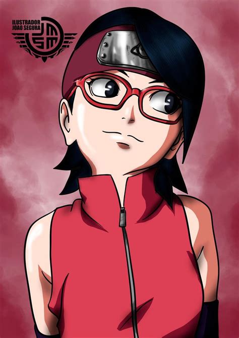 Sarada Uchiha by ilustradorjoaosegura on DeviantArt | Uchiha, Naruto ...