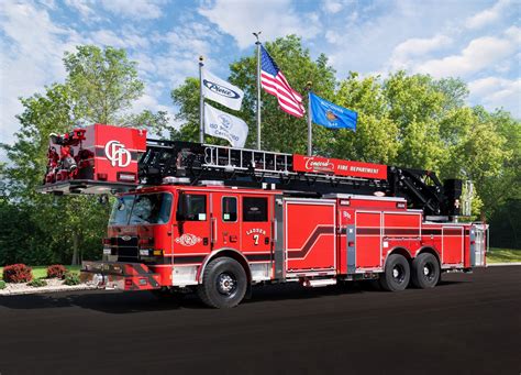 Concord, NC, Fire Dept. Gets 100-foot Rear-Mount Platform Aerial Built ...