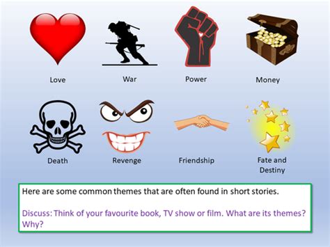 Short Stories Themes | Teaching Resources