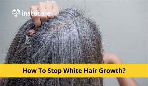 White Hair Causes - How To Stop White Hair Growth?