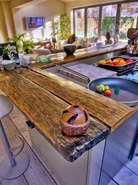 Reclaimed Wood Kitchen Countertops – Things In The Kitchen