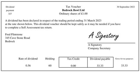 Why are Dividend Vouchers Important?