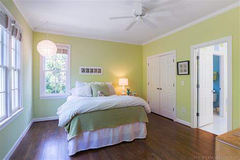 Simple Yellow/Green Bedroom - Transitional - Bedroom - Atlanta - by ...