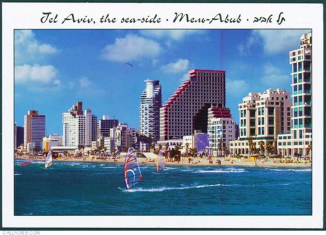 Tel Aviv - Beach and hotels (2019), Tel-Aviv - Israel - Postcard - 41265