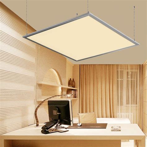 LED Panel Suspended Hanging Ceiling Light Office or Home Commercial ...