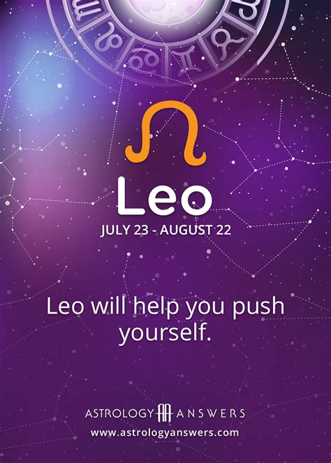 Leo Daily Horoscope | AstrologyAnswers.com | Leo zodiac facts, Leo ...