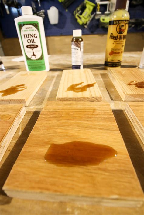 How to use linseed oil on wood projects