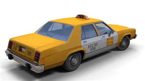 New York Taxi Cab - 3D Model by Veaceslav Condraciuc