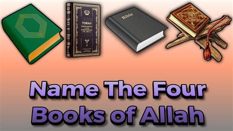 Books Of Allah And Their Prophets Vast Selection | educatel.web.uah.es