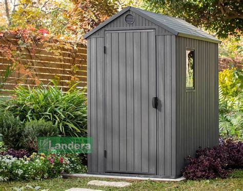 KETER DARWIN 4'x6' GARDEN SHED 1.3mx1.8m - Outstore