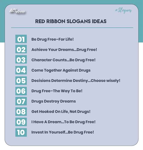 109+ Perfect Red Ribbon Week Slogans & Examples Ideas - Tiplance