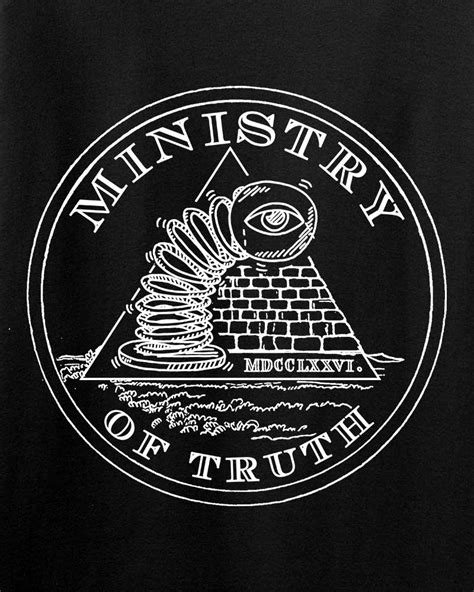 Ladies Ministry of Truth T-Shirt – Ballistic Ink