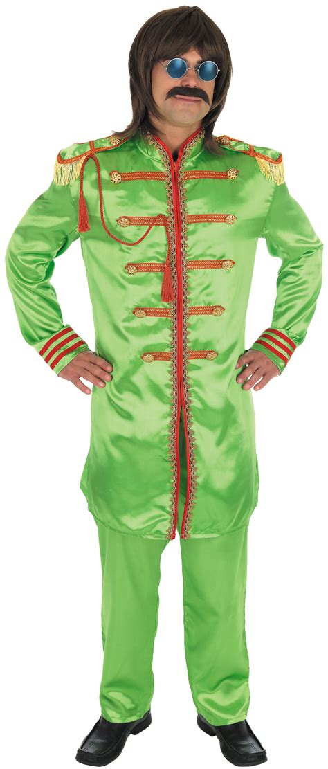 Pop Sergeant Pepper 1960s Beatles SGT Fancy Dress Mens 60s-70s Hippy ...