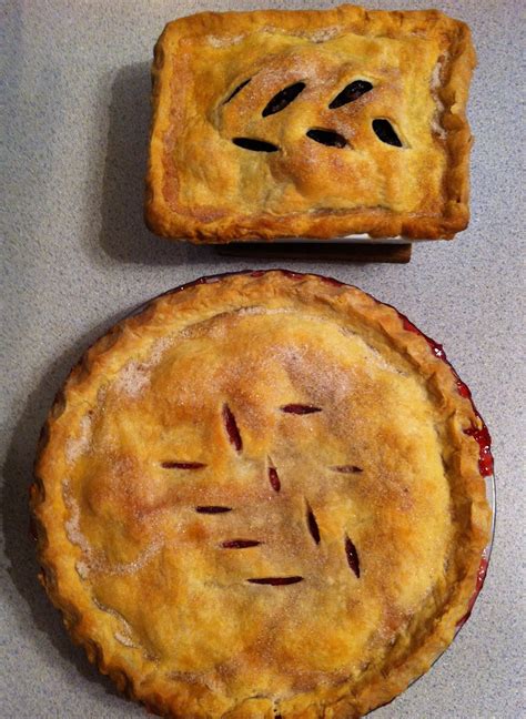 The Hidden Pantry: Red Raspberry & Blackberry Pies