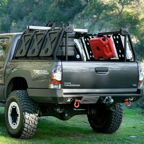 Tacoma Bed Rack: Active Cargo System for Short Bed Toyota Trucks ...