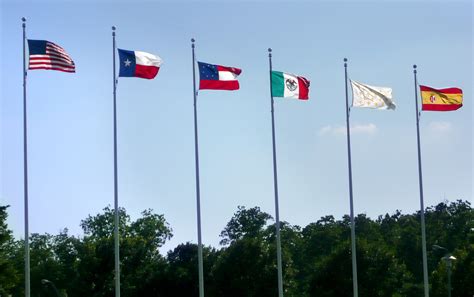 The History of the Six Flags Over Texas | Texas Heritage for Living