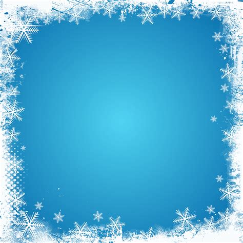 Grunge snowflake border 209722 Vector Art at Vecteezy