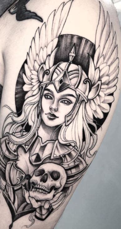 35 Amazing Valkyrie Tattoos That You Must See - Tattoo Me Now