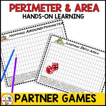 Area and Perimeter Games by Hunt 4 Treasure | Teachers Pay Teachers