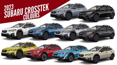 2023 Subaru Crosstek - All Color Options - Images | AUTOBICS - YouTube