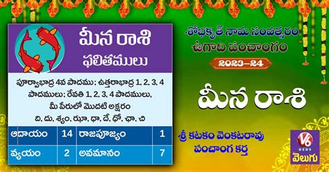 Ugadi Rasi Phalalu 2023 - Meena Rashi : మీన రాశి ఫలితాలు