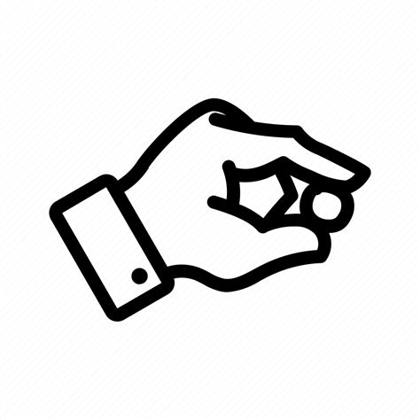 Finger, hand, pick, tiny icon - Download on Iconfinder