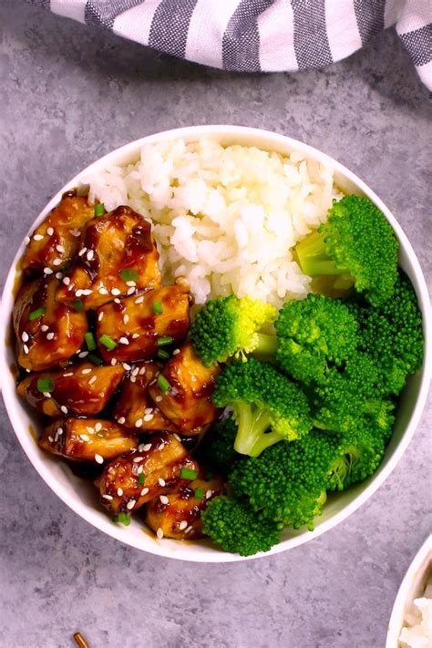 Quick Teriyaki Chicken Bowls