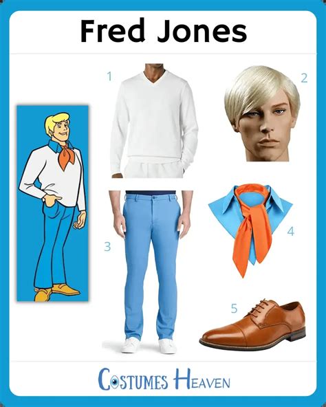 Fred Jones (Scooby-Doo) Costume For Cosplay & Halloween 2024