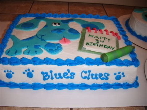 Blue's clues cake for twins | Birthday cake kids girls, Birthday cake ...