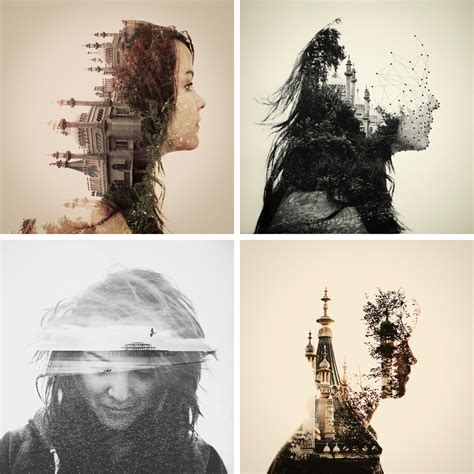 everywhere art: Photography Trend: Double Exposure Portraits