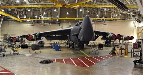 B-52 makes pit stop in Phase Hangar